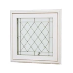 Tafco Windows Awning Vinyl White Privacy Glass Triple-pane 24 X. Fixed Price $643.48.
