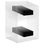 10 Pack Magnetic Sign Holder 8.5 X 11 Acrylic Vertical U Display Frame With M.... Fixed Price $52.08.
