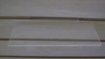 Store Display Fixtures 4 Acrylic Slatwall Shelves Long 3-5/8" Wide. Fixed Price $9.50.