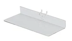 9 X 4 Inch Clear Acrylic Shelf - For Pegboard Set Of 2. Fixed Price $18.30.
