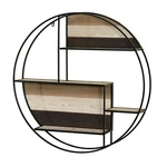 Delray Urban Circle Wall Shelf Black 32" Diameter X 6"D. Fixed Price $249.00.