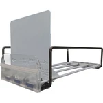 Trion Open Sided Black Metal Expandable Wire Tray 17"L 5"-10"W 1/2"H. Fixed Price $37.79.