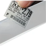 Hubert Double-wire Label Holder White Plastic Covered Face 29 1/2"L X 1/4"H. Fixed Price $29.74.