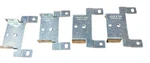 Lot Of 4 Knape-vogt Steel Shelf Support Clips/brackets. Fixed Price $14.99.