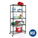 Seville Classics Commercial-grade 5-TIER Nsf-certified Wire Shelving. Fixed Price $139.99.
