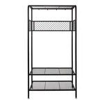 Honey-can-do 72" Steel Storage Rack Shelf Black. Fixed Price $253.97.