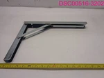 Knape & Vogt 206 Zc Foldable L-bracket, 16" (406MM) X 10-1/2". Fixed Price $27.98.