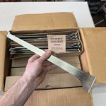 80PC Lot - K&v 180 14" Anochrome Bracket New Knape Vogt. Fixed Price $140.00.