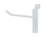 Sswbasics 4" Peg Hook For Slatwall - Pack Of 50 White. Fixed Price $40.90.