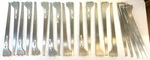 New Lot 20 Knape Vogt 16" Shelf 180 Anochrome Shelving Brackets. Fixed Price $49.00.