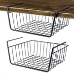 2 Pack Under Shelf Wire Storage Basket Hanging Bin Slides For Kitchen Pantry. Fixed Price $30.99.