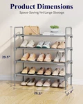 Shoe Rack For Closet, Organizer Front Door Entrance, Stackable .... Fixed Price $28.03.