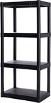 Plano 4-SHELF Plastic Storage Shelves, 48 X 23 14 200LB Capacity, Pantry,. Fixed Price $42.08.