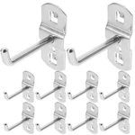 12 Pcs Tool Wrench Hooks Square Hole Flat Bottom Wok Display Pegbo.... Fixed Price $27.19.