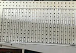 Lot Of Wire Binning Dividers Fence 9" X 20" Lozier Free Shipping. Fixed Price $84.99.