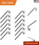 Pallet Rack Drop Safety Clips 100 Pack Universal J Bolts For Shelving Units. Fixed Price $73.14.