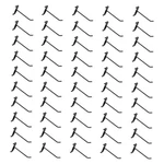 Black 4" Long Gridwall Wire Metal Hooks Display Panel Hanger Retail- 50 Pc. Fixed Price $49.50.
