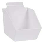 Sswbasics 6 X 5 7 Inch White Plastic Dump Bin - For Slatwall Set Of 2. Fixed Price $20.28.