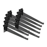 Sswbasics 10 Inch Black Shelf Bracket For Slatwall - Pk Sturdy Metal. Fixed Price $36.69.