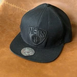 Mitchell & Ness Brooklyn Nets Black/black Snapback Hat Cap. Fixed Price $18.00.