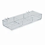 Azar Displays 3-COMPARTMENT Tray 12.75" W X 4.5" 1.75" H, 2-PACK. Fixed Price $32.92.