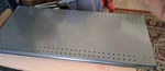 New Lozier 36 In. X 16 Grey Coated Dl Style Shelf 2 Pk. Fixed Price $48.00.