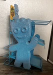 Sour Patch Kids Candy Store Display -metal Wire Shelf Rack. Fixed Price $125.00.