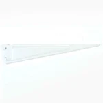 12 In. X .5 White Shelf Bracket Closetmaid 4 Pack. Fixed Price $45.99.