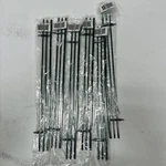 Hardware Resources SF17 Closet System 17"W Wire Shoe Fence Rail Chrome Of 6. Fixed Price $99.99.