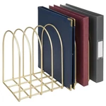 Mygift File Organizer For Desk, Brass Metal Wire Binder Holder Large,. Fixed Price $49.79.