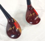Of 2 Ben Hogan Speed Slot Persimmon 4 & 5 Fairway Wood Apex Stiff Shafts Rh. Fixed Price $55.19.