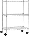 Amazon Basics 3-SHELF Adjustable Heavy Duty Storage Shelving Unit 2'' Pp Plas. Fixed Price $54.03.