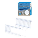 Diteje 60 Pack Plastic Wire Shelf Label Holder,removable Shelving Rack Clips.... Fixed Price $20.99.