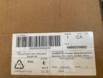 100 Pack Data Strip Label Holder Wrap Around W/c-channel For Freezer Black/clear. Fixed Price $159.25.