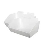Sswbasics Slat Wall Accessory - Set Of 2, 12 X 5 9 Inch White Plastic. Fixed Price $23.90.