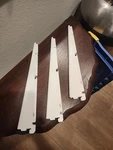 Elfa Classic 12 White Ventilated Shelf Bracket Lot Of 3. Fixed Price $24.99.