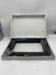 (box Of 8) Knape & Vogt Shelf-made In. Black Bracket RP-201SL-12BK. Fixed Price $86.86.