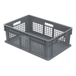 Akro-mils 37678GREY Straight Wall Ctr,gray,vented,indgrdpoly 5YN13. Fixed Price $43.48.