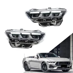Oe Style Led Headlights 2024-2025 Ford Mustang,chrome Inner Update Headlamps. Fixed Price $599.00.