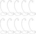 Ownmy 10 Packs Of Ornament Display Stand Holder Iron Hanging Rack White. Fixed Price $25.84.