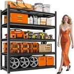 72" Garage Shelving Unit Heavy Duty 5-TIER Steel 3000LB Capacity. Fixed Price $89.24.
