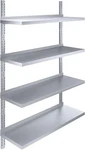 Commercial 4-TIER Wall Shelf 16"X48" Heavy Duty Stainless Steel Kitchen Rack. Fixed Price $319.95.