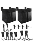 Azuno 14 Pcs Slatwall Accessories Kit 2 Pack Large Mesh Baskets Wit.... Fixed Price $86.87.
