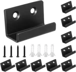 10 Pack Black Tile Display Wall Hanger Heavy Duty Stainless Steel Mirror Bracket. Fixed Price $11.66.