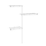 Closetmaid 164000 White Fixed Mount 5 Foot Wide System Kit With 3 Shelves. Fixed Price $62.99.