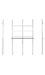 Sswbasics Slotted Standard System Kit 1 Chrome Strut Channel Shelf Rail. Fixed Price $338.51.
