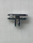 4 Pcs Chrome Way Glass Cube Connector 3/16" Tempered Shelf Clips. Fixed Price $14.49.