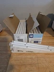Knape & Vogt 182 9 Steel White Wall Mount Shelf Bracket (23 Pc). Fixed Price $70.00.