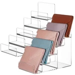 Kathfly 2 Pack Acrylic Display Stand For Purses & Wallets, Clear Riser Organi.... Fixed Price $38.95.