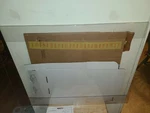 Slatwall Clear Acrylic Display Two Prong Adapters 36" 26" Braeside. Fixed Price $110.00.